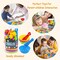 Counting Dinosaur Toys Matching Games with Sorting Bowls Preschool Learning Activities for Math Color Sorting Educational Sensory Montessori STEM Toy Sets for Kids Aged 3+ Years Old Boys Girls